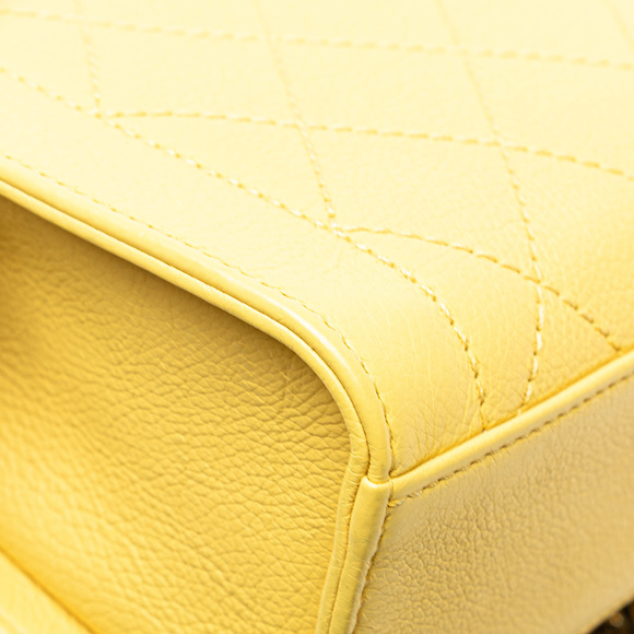 Pre-Loved Chanel Mini Calfskin Label Click Shopping Tote - Picture 9 of 12